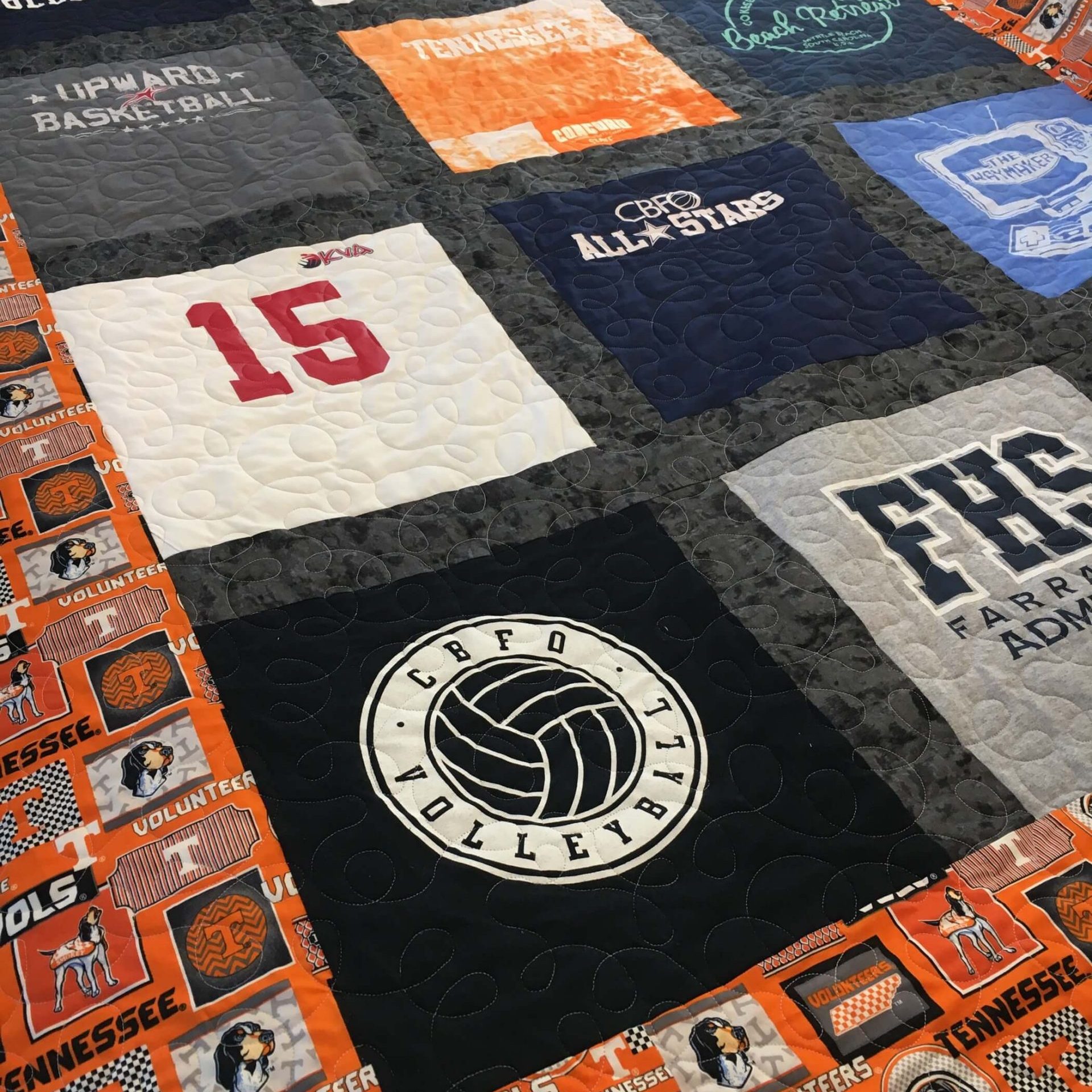 Smoky Mountain Quilt Studio | Knoxville, TN | Top Quilting | T-Shirt Quilts